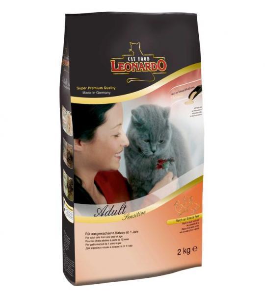 Leonardo Adult Duck сухой корм для кошек с уткой | Зоо100