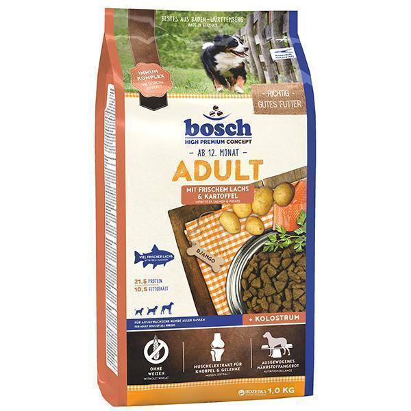 Bosch Adult сухой корм для взрослых собак лосось и картофелем 15 кг
