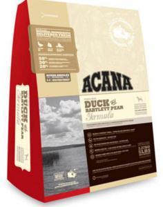 Acana Duck &amp; Bartlett Pear сухой корм для собак Утка с грушей