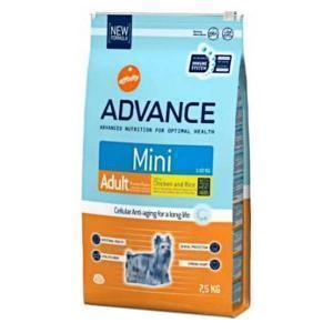 Advance Mini Adult сухой корм для собак мини пород 7,5 кг