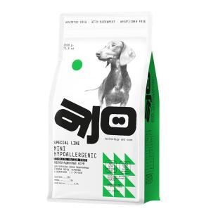 AJO Dog Mini Hypoallergenic Сухой корм для собак малых пород при аллергии и проблемах пищеварения, Индейка и Гречка