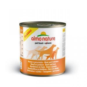 Almo Nature Classic Beef &amp; Ham консервы для собак с говядиной и ветчиной