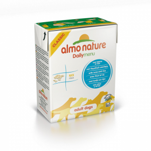 Almo Nature Daily Menu Tuna&amp;Rice Tetrapack консервы для собак с тунцом и рисом 375 г
