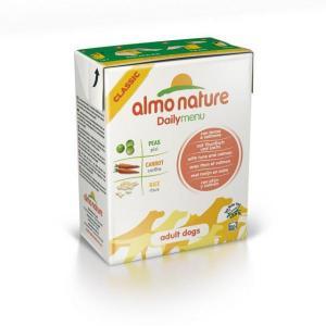 Almo Nature Daily Menu Tuna&amp;Salmon Tetrapack консервы для собак с тунцом и лососем 375 г
