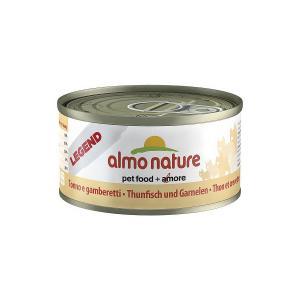 Almo Nature Legend Adult Cat Tuna &amp; Shrimps консервы для кошек с тунцом и креветками 70 г х 24 шт