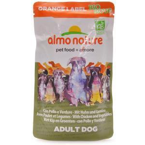 Almo Nature Orange label Bio Soup Chicken&amp;Vegetables органик-суп для собак с курицей и овощами 140 г