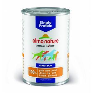 Almo Nature Single Protein Chicken консервы для собак с чувствительным пищеварением с курицей 400 г