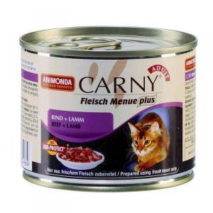 Animonda Carny Adult консервы для кошек с говядиной и ягненком 200 г (6 штук)