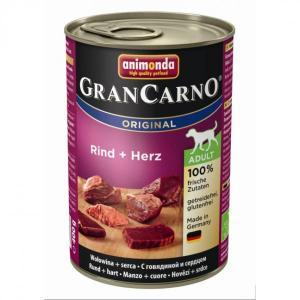 Animonda Gran Carno Original Adult консервы для собак с говядиной и сердцем 400 г