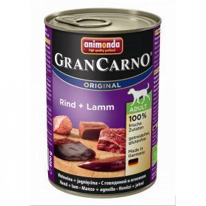 Animonda Gran Carno Original Adult консервы для собак с говядиной и ягненком 400 г