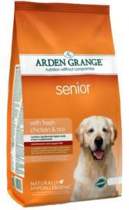 Arden Grange Senior сухой корм для стареющих собак с курицей и рисом