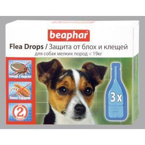 Beaphar Flea Drops капли от блох и клещей для собак