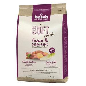 Bosch Soft Mini фазан батат полувлажный корм Holistic+ для собак маленьких пород с чувствительным пищеварением 2,5 кг