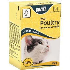 Bozita Mini with Poultry консервы для кошек с птицей 190 г