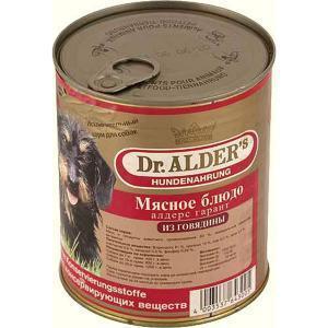 Dr. Alders Гарант консервы-паштет для собак с говядиной
