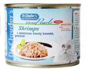 Dr. Clauder`s консервы для кошек с креветками 200г*12шт