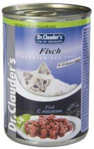 Dr. Clauder`s консервы для кошек с лососем 415г*20шт