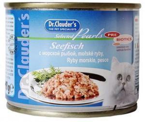 Dr. Clauder`s консервы для кошек с морской рыбой 200г*12шт
