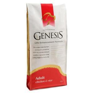 Genesis Adult Dog Food сухой корм для собак с курицей 12 кг