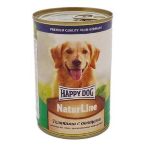 Happy Dog консервы для собак Телятина с овощами 400 г