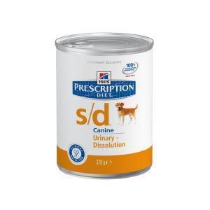 Hills Canine s/d лечебные консервы для собак при заболеваниях мочевыводящей системы 370 г