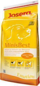 Josera MinisBest сухой корм для щенков и взрослых собак мелких пород с высокой активностью 15 кг