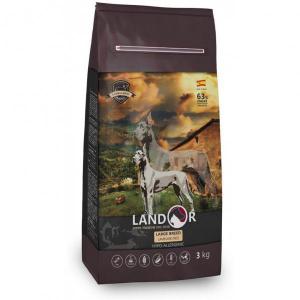 Landor Adult Large Breed Lamb &amp; Rice полнорационный сухой корм с ягненком и рисом для взрослых собак крупных пород