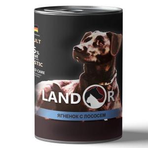 Landor Sensitive Lamb &amp; Salmon консервы для собак ягненок, лосось