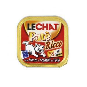 Lechat консервы для кошек с мясом и печенью кролика 100 г (32 штуки)