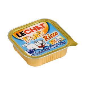 Lechat консервы для кошек с рыбой, тунцом и рисом 100 г (32 штуки)