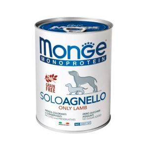 Monge Monoproteico Solo Only Lamb консервы для собак паштет из ягненка