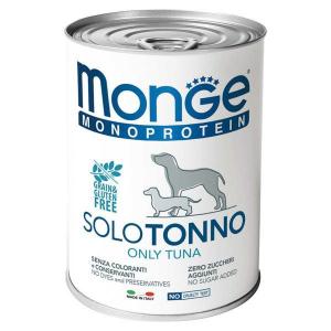 Monge Monoproteico Solo Only Tuna консервы для собак паштет из тунца