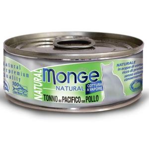 Monge Natural Tuna &amp; Chicken консервы для кошек тунец с курицей