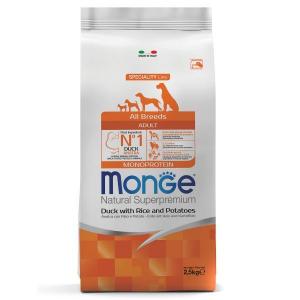 Monge Speciality Adult Сухой корм для собак утка с рисом и картофелем