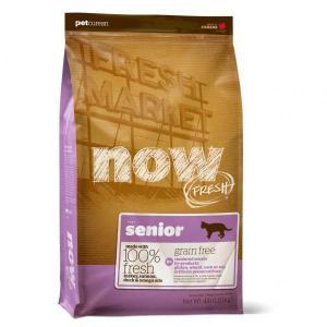 Now Natural Holistic Senior Cat Grain Free сухой корм для пожилых и склонных к полноте кошек с уткой