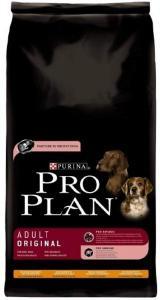 Pro Plan Adult Original сухой корм для собак с курицей и рисом 14 кг