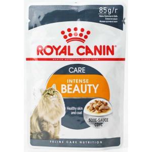 Royal Canin Intense Beauty влажный корм для кошек для красоты шерсти в соусе
