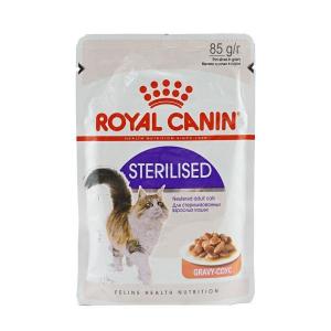 Royal Canin Sterilised влажный корм для стерилизованных кошек в соусе 