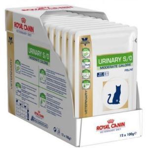 Royal Canin Urinary S/O диета для кошек при мочекаменной болезни 100г*12шт
