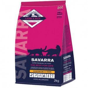 Savarra Sensitive Cat Lamb &amp; Rice сухой корм с ягненком для чувствительных кошек 15 кг