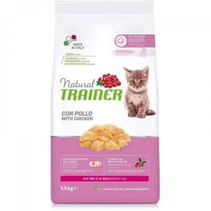 Trainer Natural Kitten сухой корм для котят от 1 до 6 месяцев курица