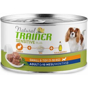 Trainer Natural Sensitive Plus влажный корм для собак мелких пород Конина с Рисом
